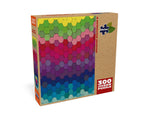 Sustainable Puzzle Series: Hexagon Multicolor B 300 Piece Jigsaw Puzzle