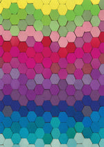 Sustainable Puzzle Series: Hexagon Multicolor B 300 Piece Jigsaw Puzzle