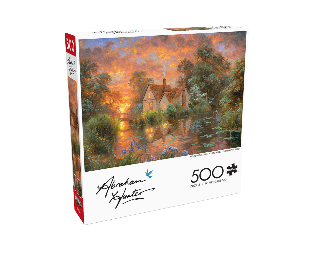 Abraham Hunter: Wetland Cottage 500 Piece Puzzle