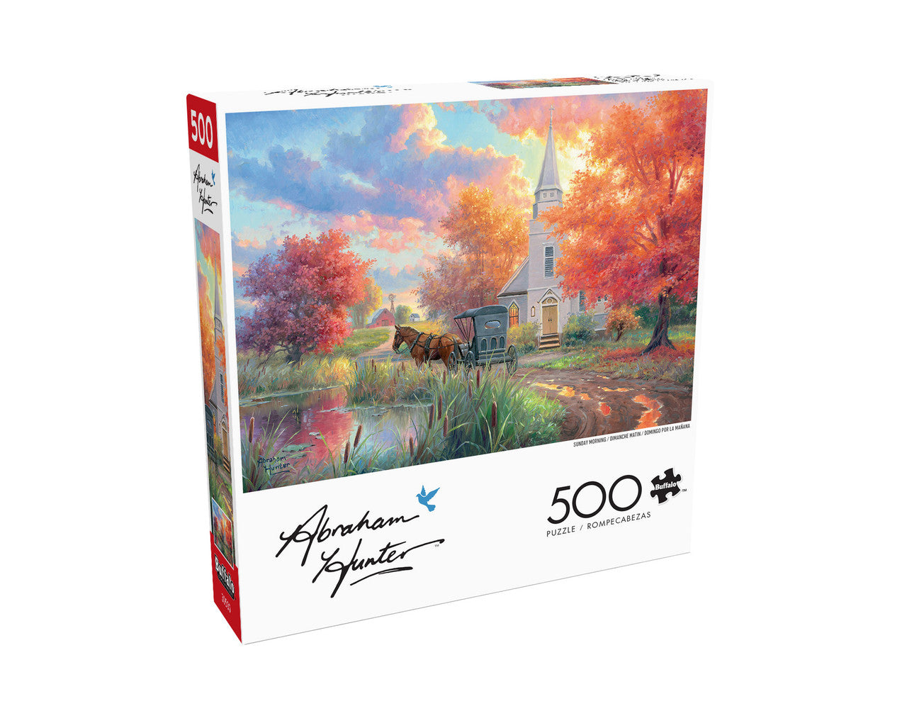 Abraham Hunter: Sunday Morning 500 Piece Puzzle