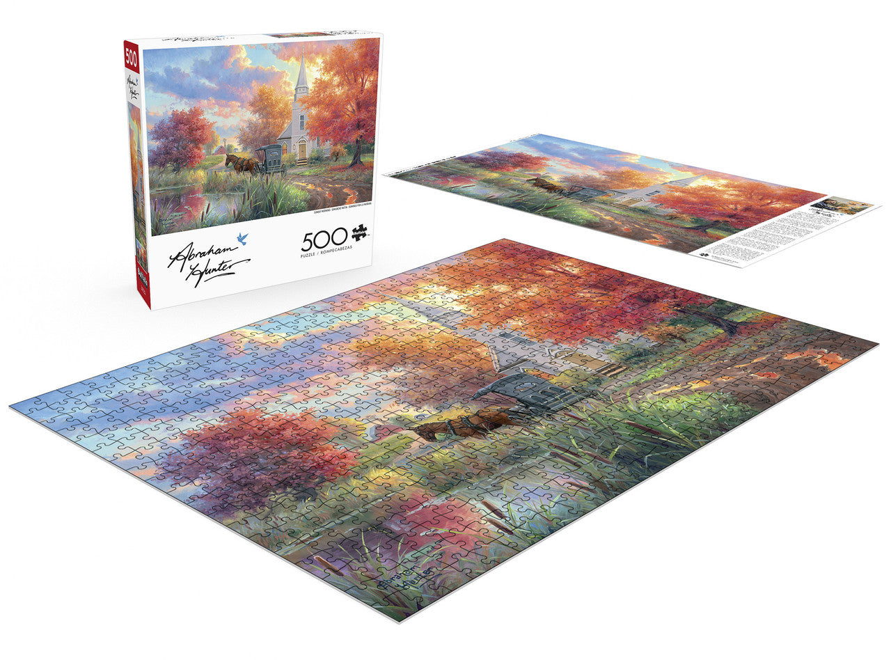 Abraham Hunter: Sunday Morning 500 Piece Puzzle