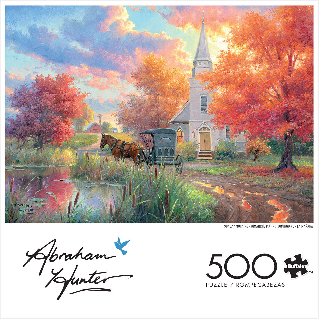 Abraham Hunter: Sunday Morning 500 Piece Puzzle