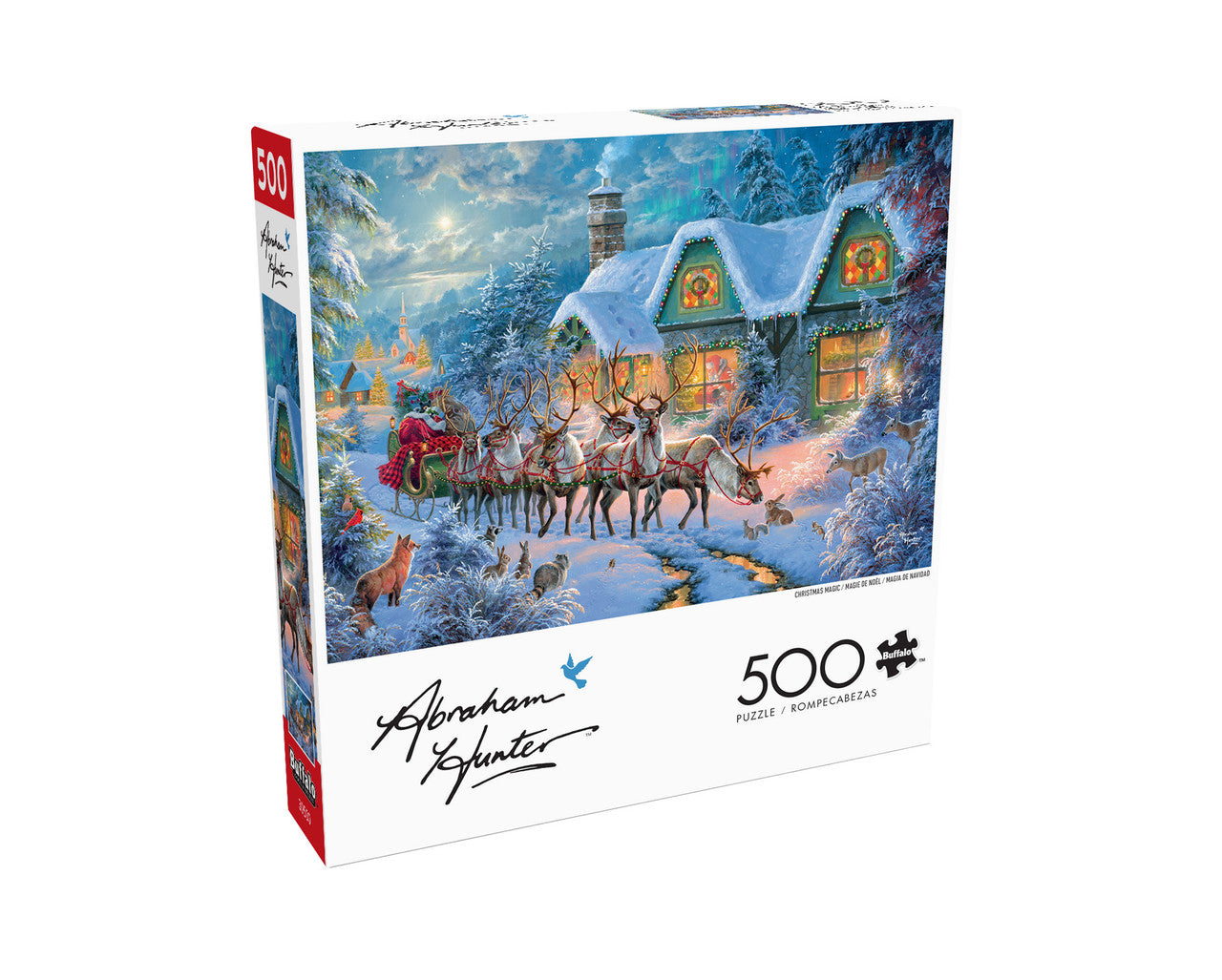 Abraham Hunter: Christmas Magic 500 Piece Puzzle