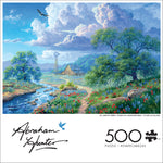 Abraham Hunter: Hill Country Summer 500 Piece Puzzle