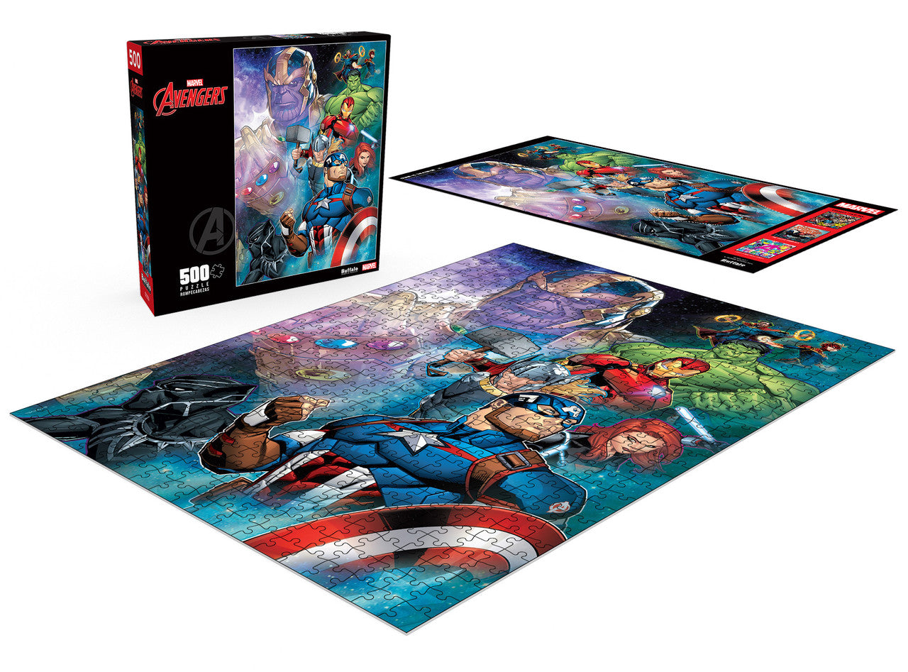 Marvel: Thanos vs. The Avengers 500 Piece Puzzle