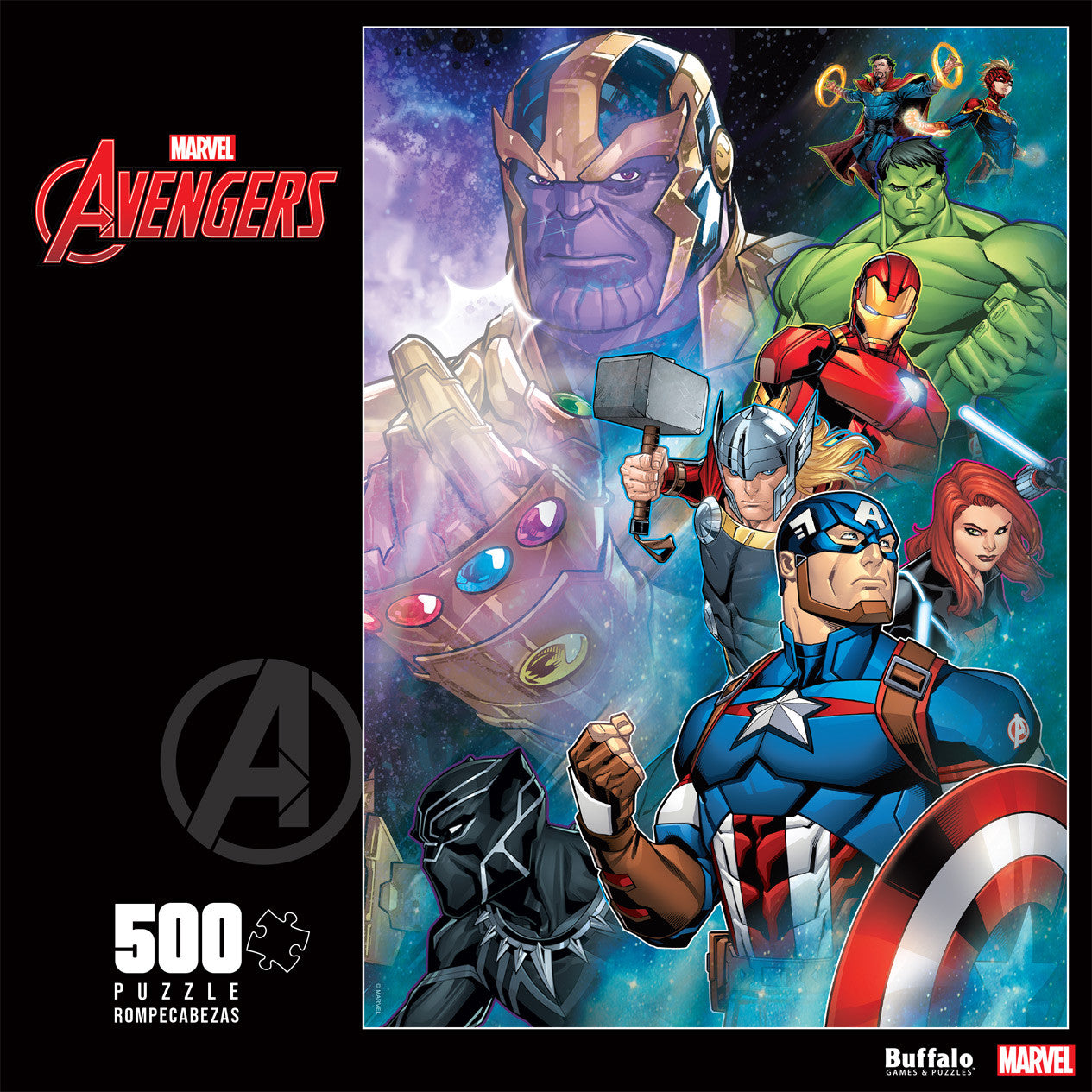 Marvel: Thanos vs. The Avengers 500 Piece Puzzle