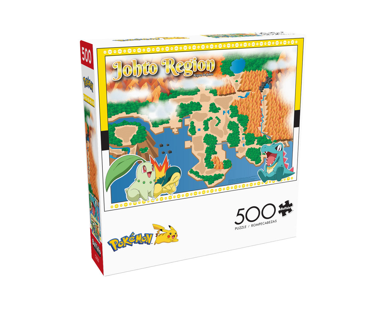 Pokemon - Johto Region 500 Piece Puzzle