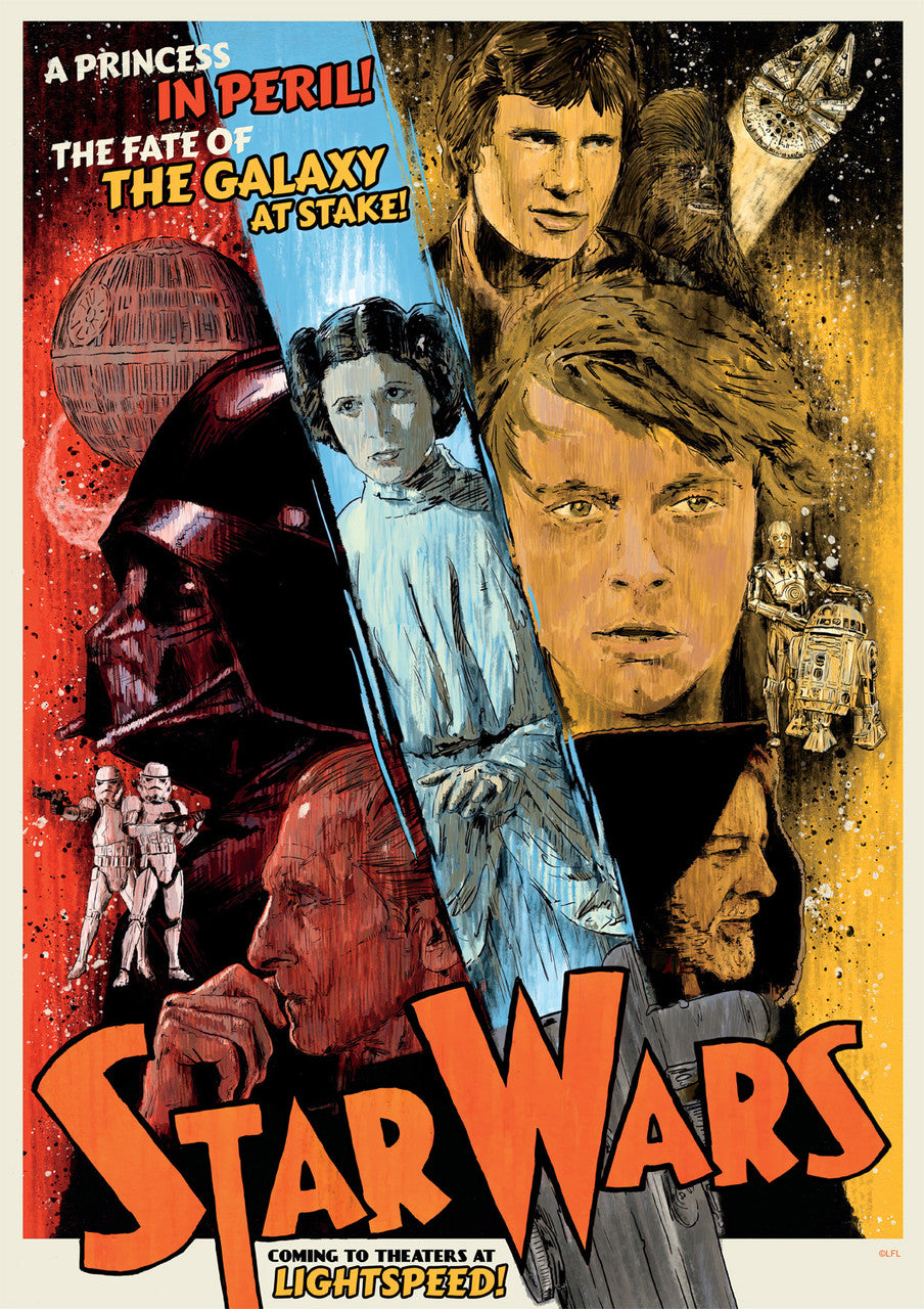Star Wars - The Fate of the Galaxy At Stake! 500 Piece Puzzle
