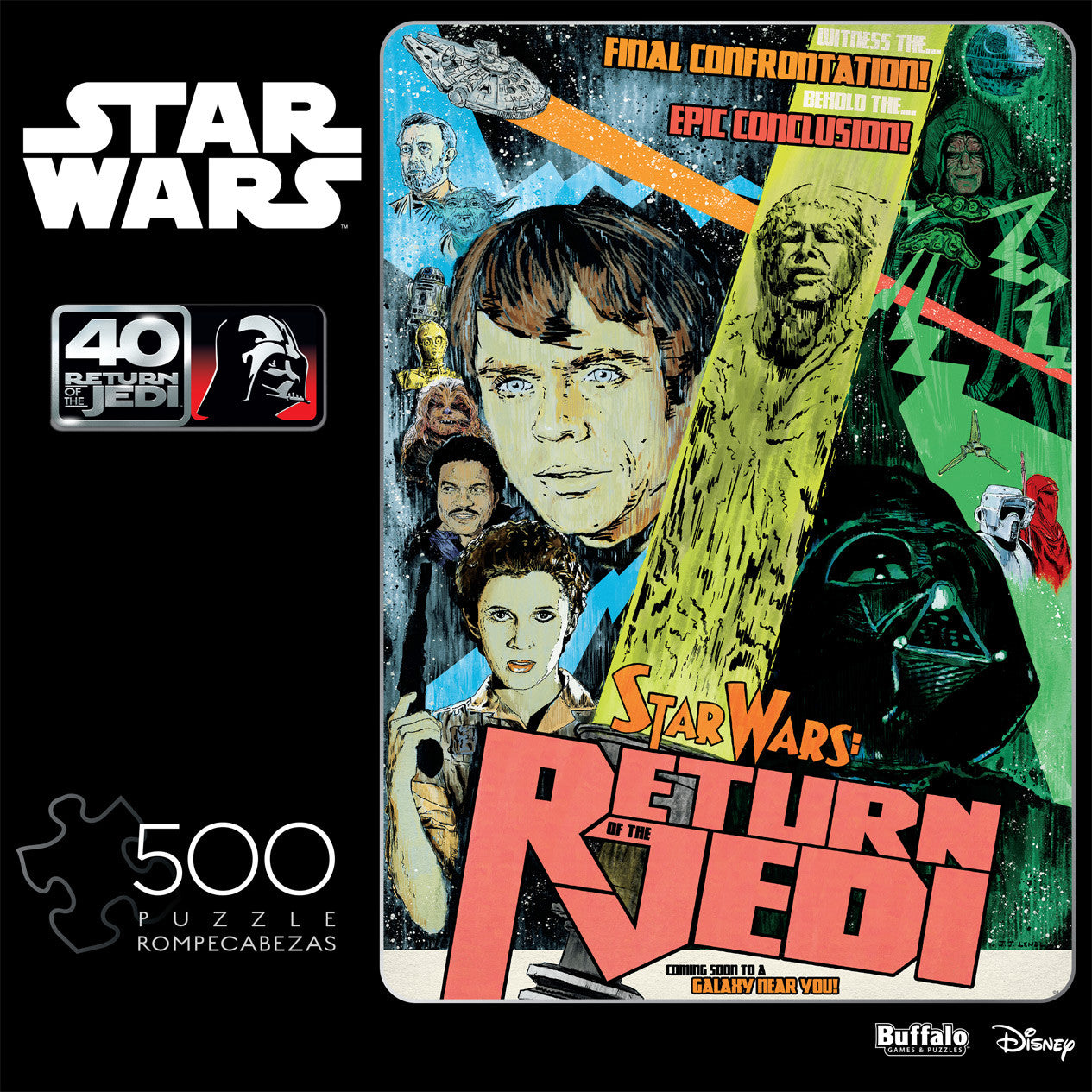 Star Wars: The Final Confrontation 500 Piece Puzzle