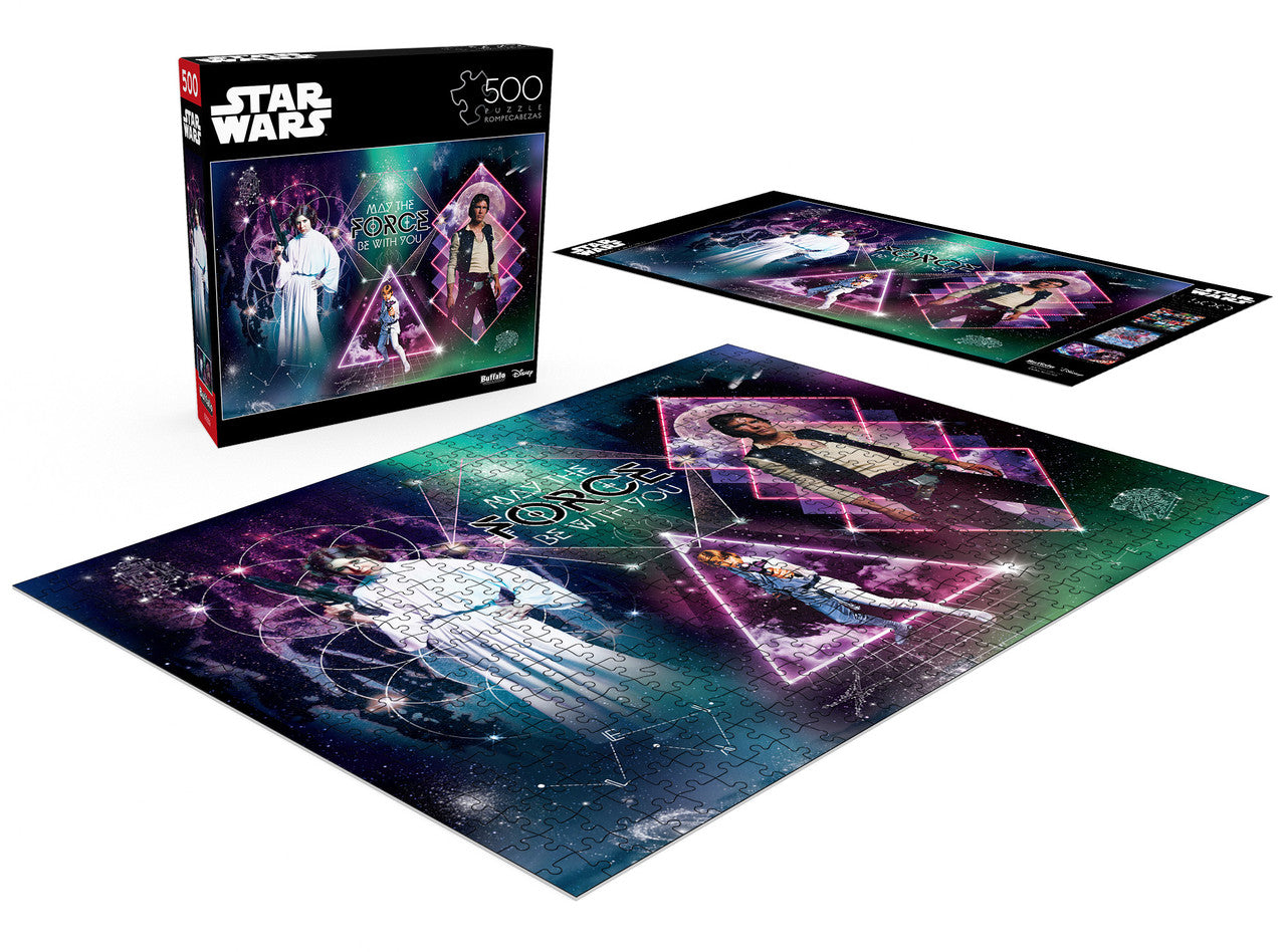 Star Wars: Galactic Trio 500 Piece Puzzle