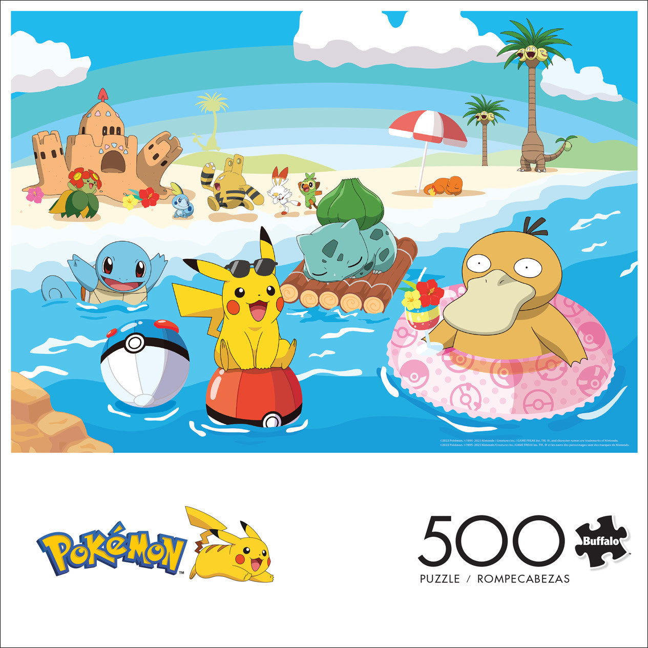 Pokemon Island Time 500 Piece Puzzle