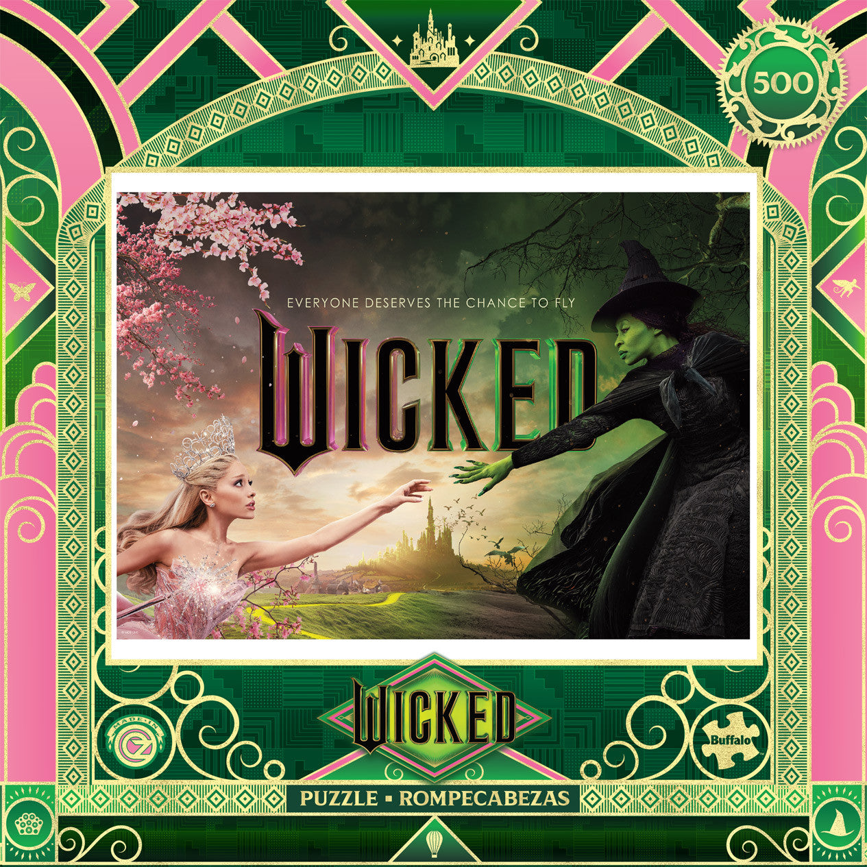 Everyone Deserves the Chance to Fly (Wicked) 500 Piece Puzzle