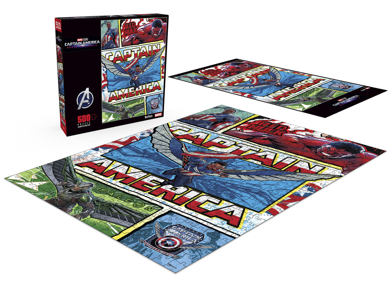 Marvel - Captain America: Brave New World 500 Piece Puzzle