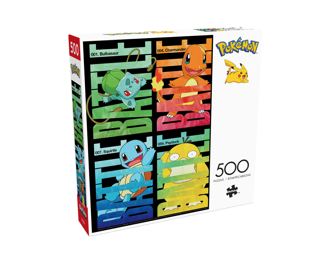 Pokemon Battle 500 Piece Puzzle