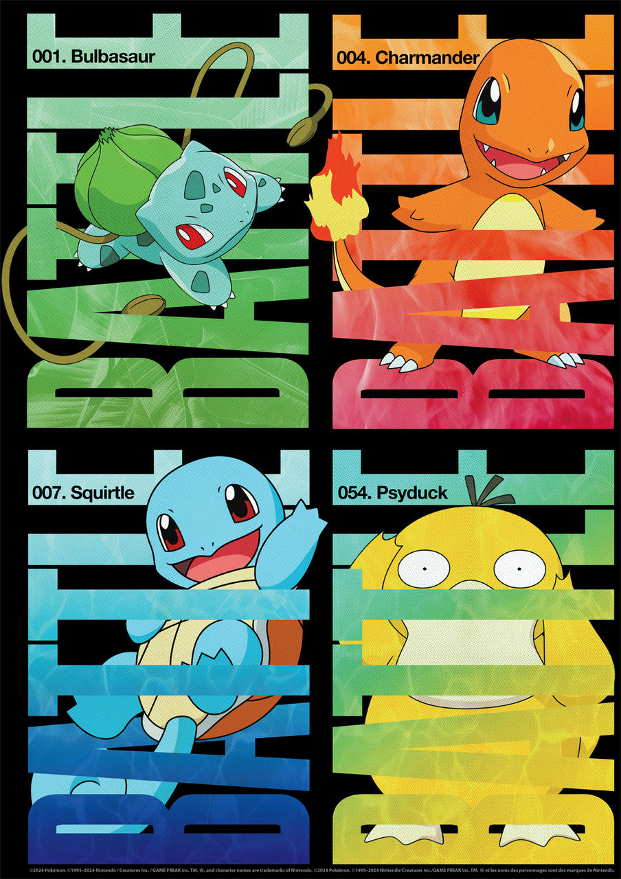 Pokemon Battle 500 Piece Puzzle
