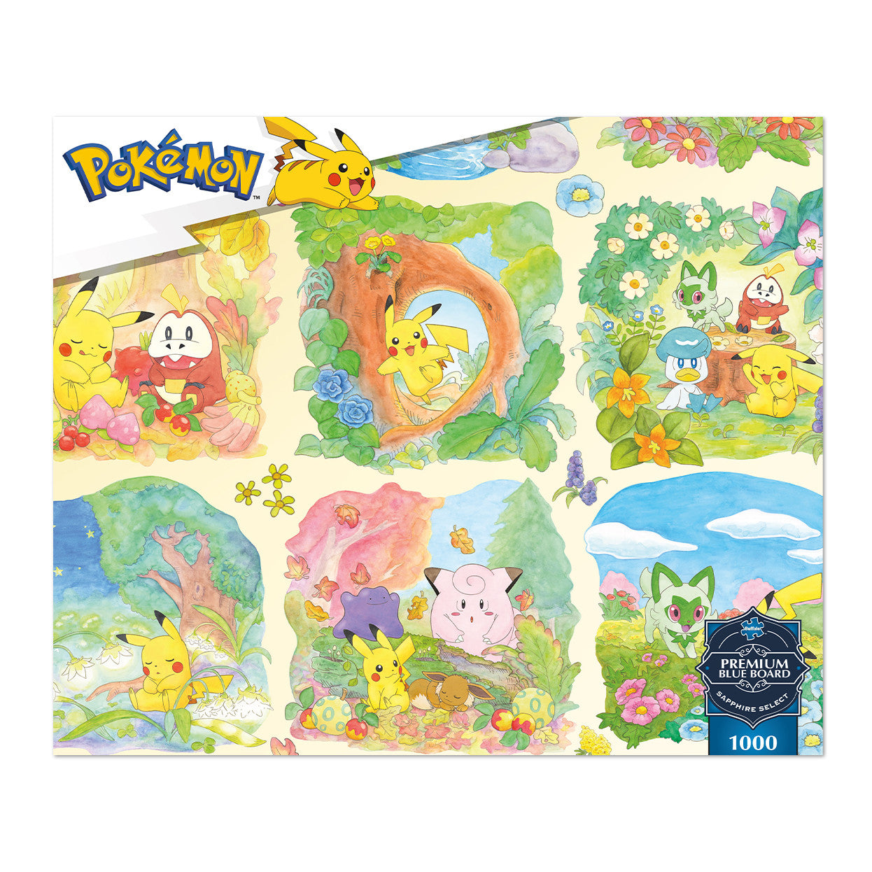 Scenic Pokemon 1000 Piece Puzzle - Sapphire Select:
