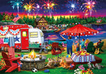Old Glory: Fourth by the Lake  500 Piece Puzzle