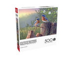 Hautman Brothers: Daybreak Bluebirds 500 Piece Puzzle