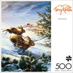 Terry Redlin: Old Glory: Hightailing 500 Piece Puzzle