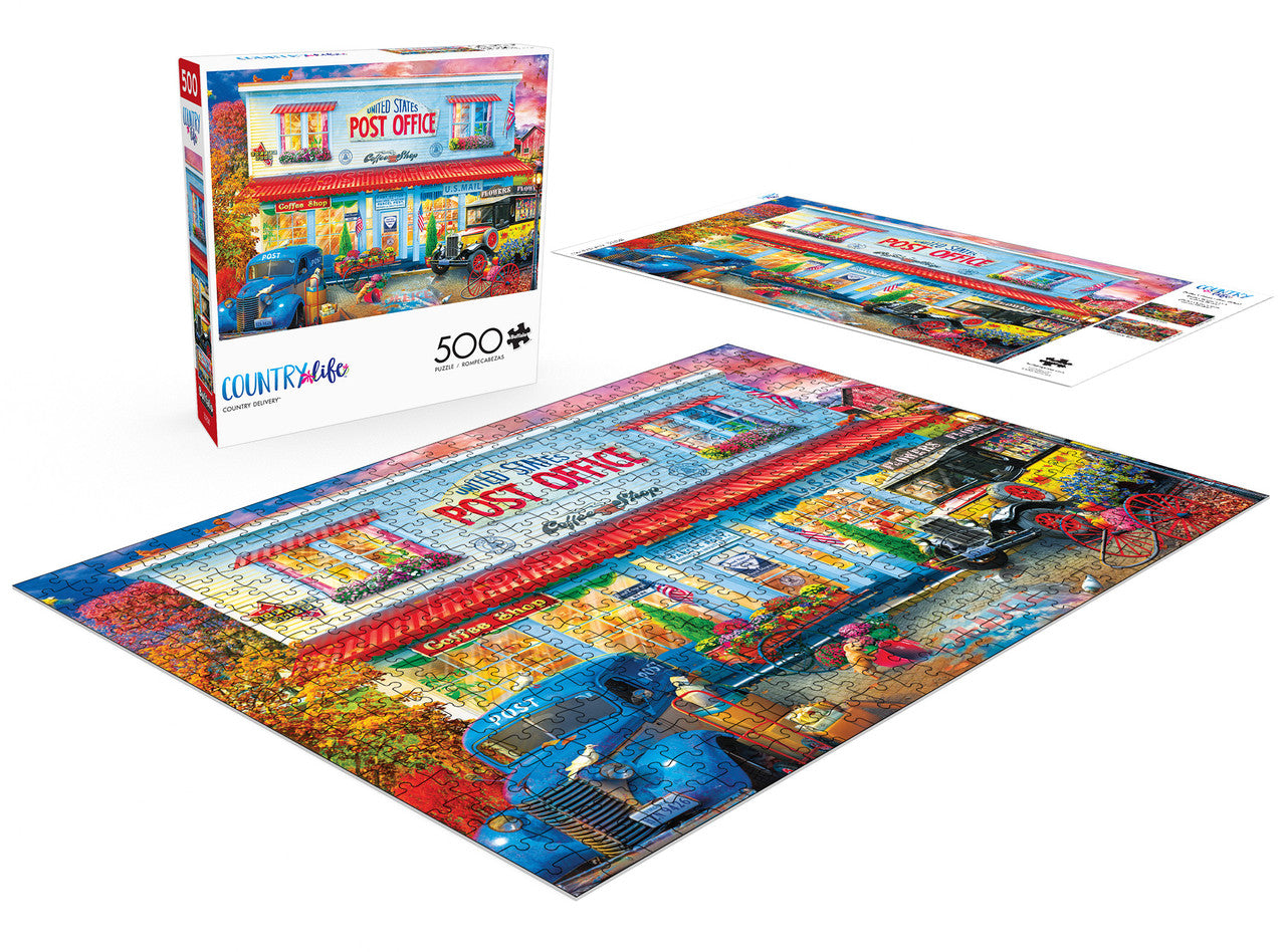 Country Life: Country Delivery 500 Piece Jigsaw Puzzle