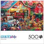 Country Life: Antique Barn 500 Piece Jigsaw Puzzle