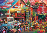 Country Life: Antique Barn 500 Piece Jigsaw Puzzle