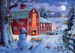 Country Life: Winter Frolic 500 Piece Puzzle