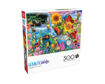 Country Life: Songbirds on the Farm 500 Piece Puzzle