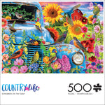 Country Life: Songbirds on the Farm 500 Piece Puzzle