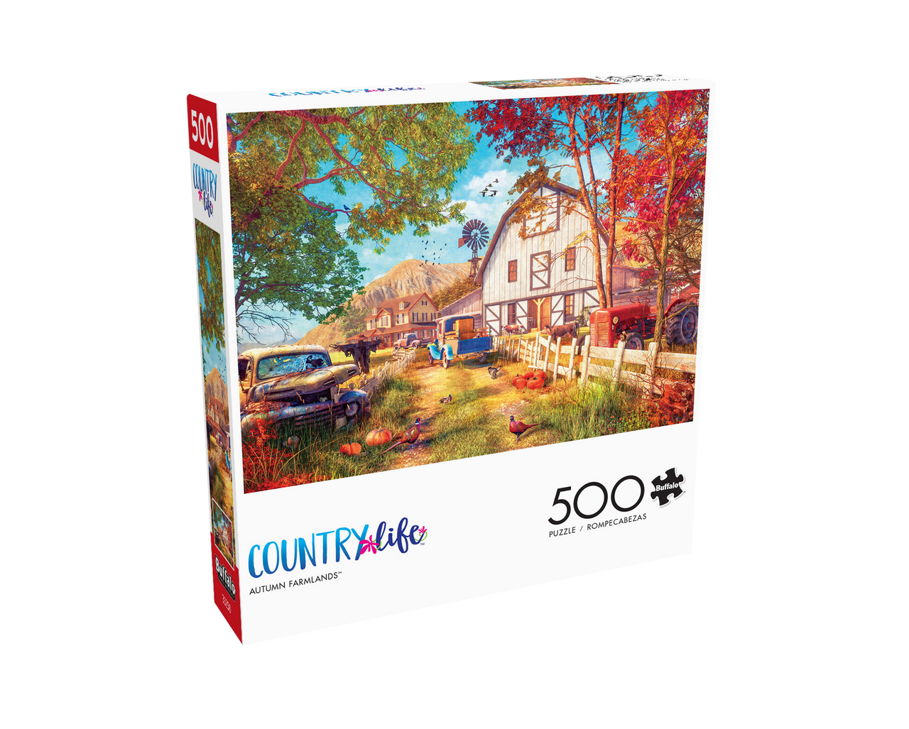 Country Life: Autumn Farmlands 500 Piece Puzzle