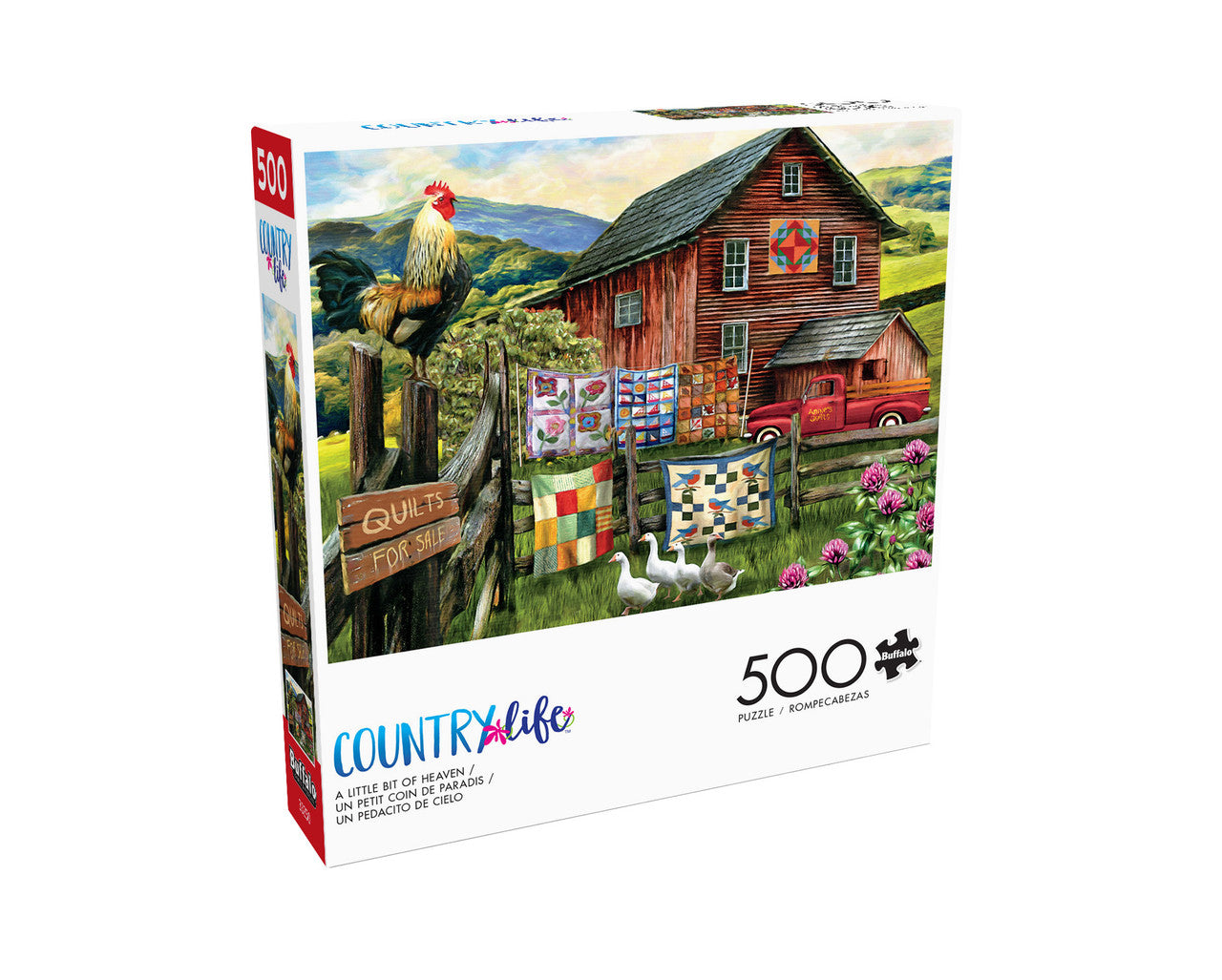 Country Life: A Little Bit of Heaven 500 Piece Puzzle