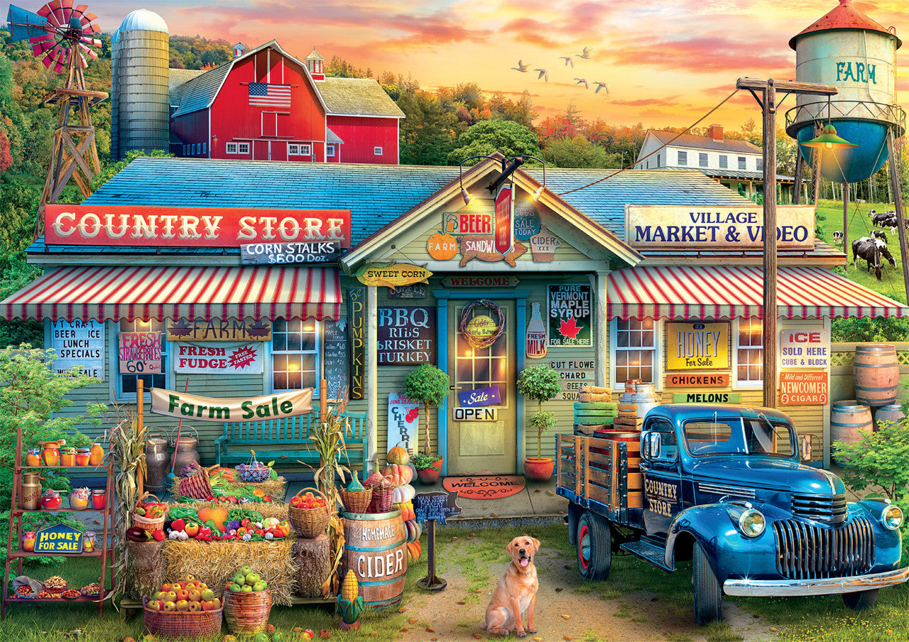 Country Life: Farm Sale 500 Piece Puzzle