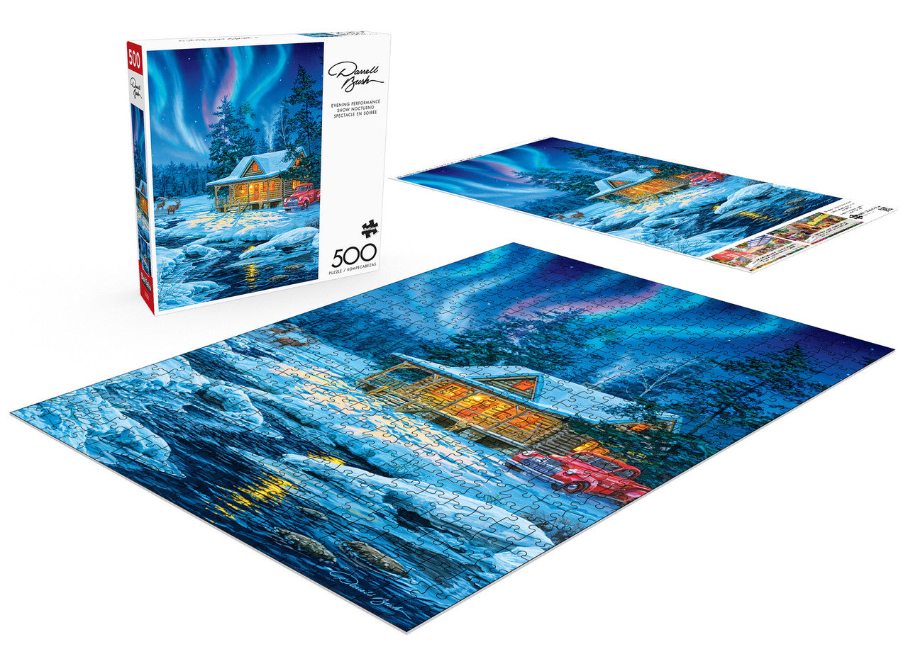 Country Life: Evening Performance 500 Piece Puzzle