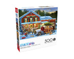 Country Life: General Store at Christmas 500 Piece Puzzle