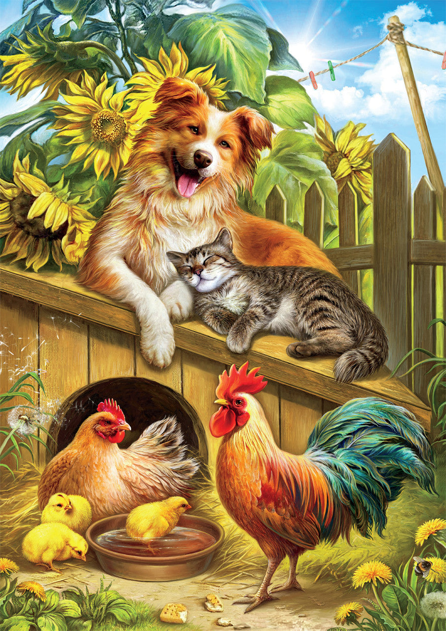 Country Life: Summer Farm Friends 500 Piece Puzzle