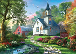 Country Life: Little White Chapel 500 Piece Puzzle