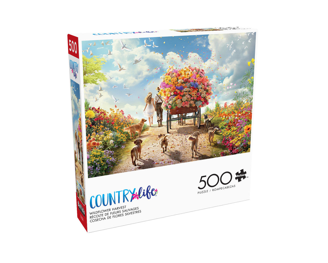Country Life: Wildflower Harvest 500 Piece Puzzle