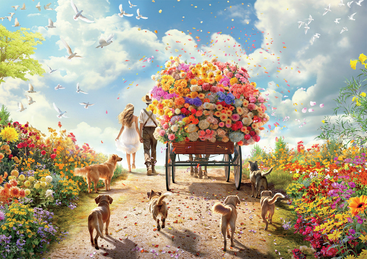 Country Life: Wildflower Harvest 500 Piece Puzzle
