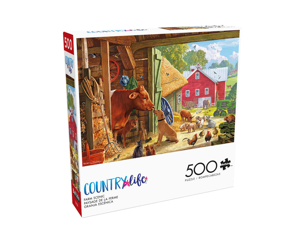 Country Life: Farm Scenic 500 Piece Puzzle