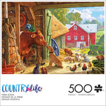 Country Life: Farm Scenic 500 Piece Puzzle