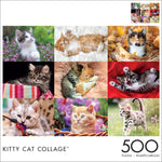 What Do You Meme Kitty Collage 500 Piece Prank Jigsaw Puzzle Front