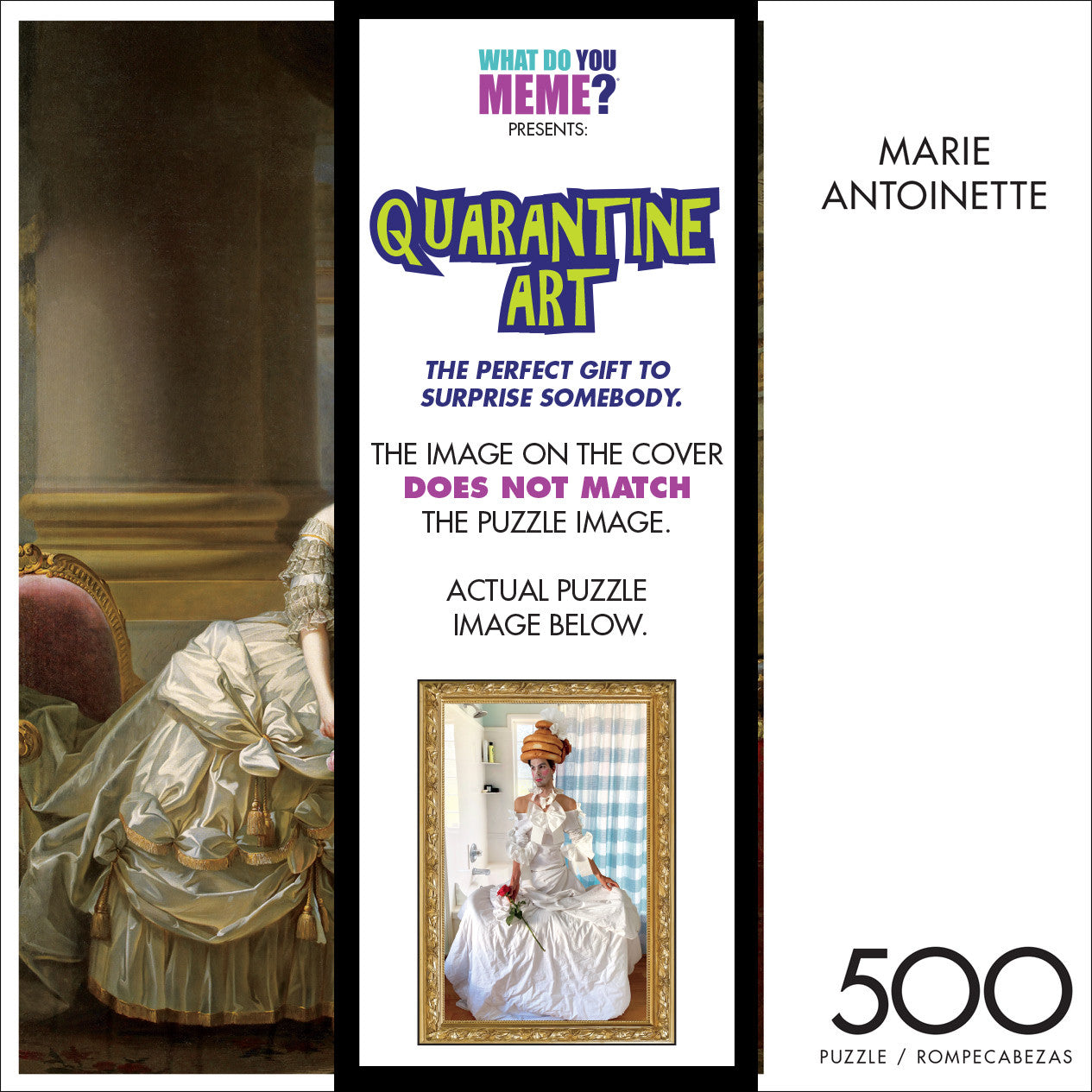 Prank Puzzles - WDYM  Puzzle Series: Marie Antoinette 500 Piece Jigsaw Puzzle