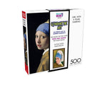 Prank Puzzles - WDYM  Puzzle Series: Girl With the pearl earring 500 Piece Jigsaw Puzzle