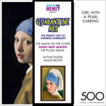 Prank Puzzles - WDYM  Puzzle Series: Girl With the pearl earring 500 Piece Jigsaw Puzzle