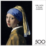 Prank Puzzles - WDYM  Puzzle Series: Girl With the pearl earring 500 Piece Jigsaw Puzzle