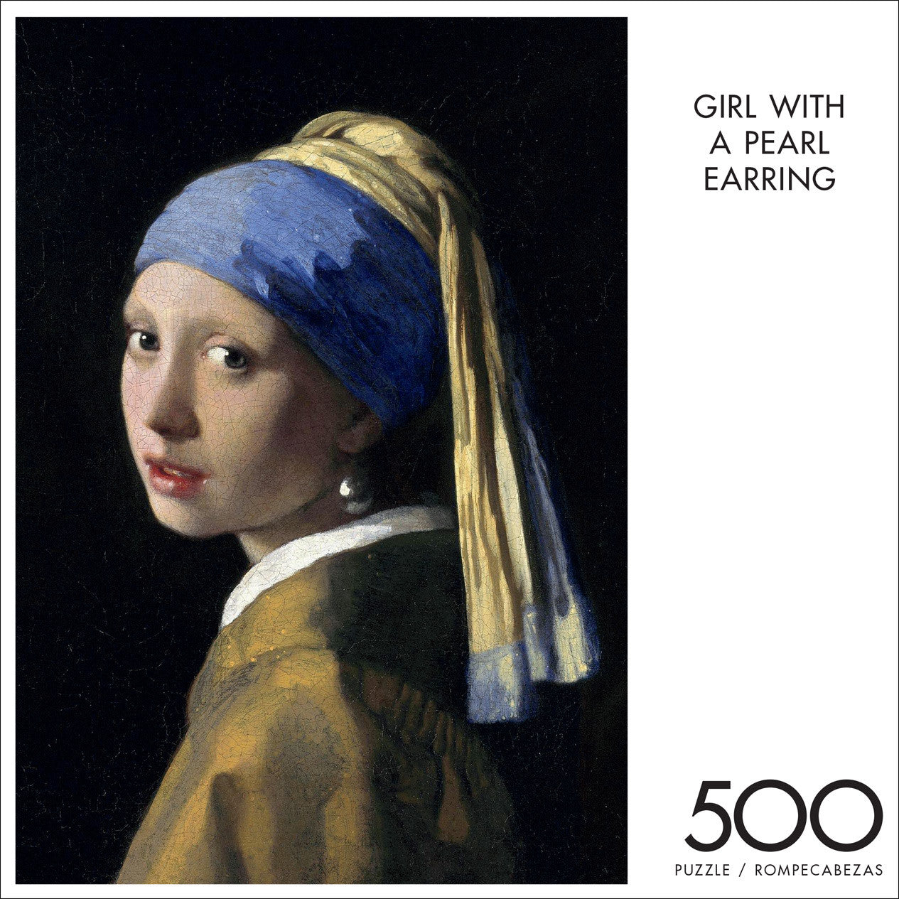 Prank Puzzles - WDYM  Puzzle Series: Girl With the pearl earring 500 Piece Jigsaw Puzzle