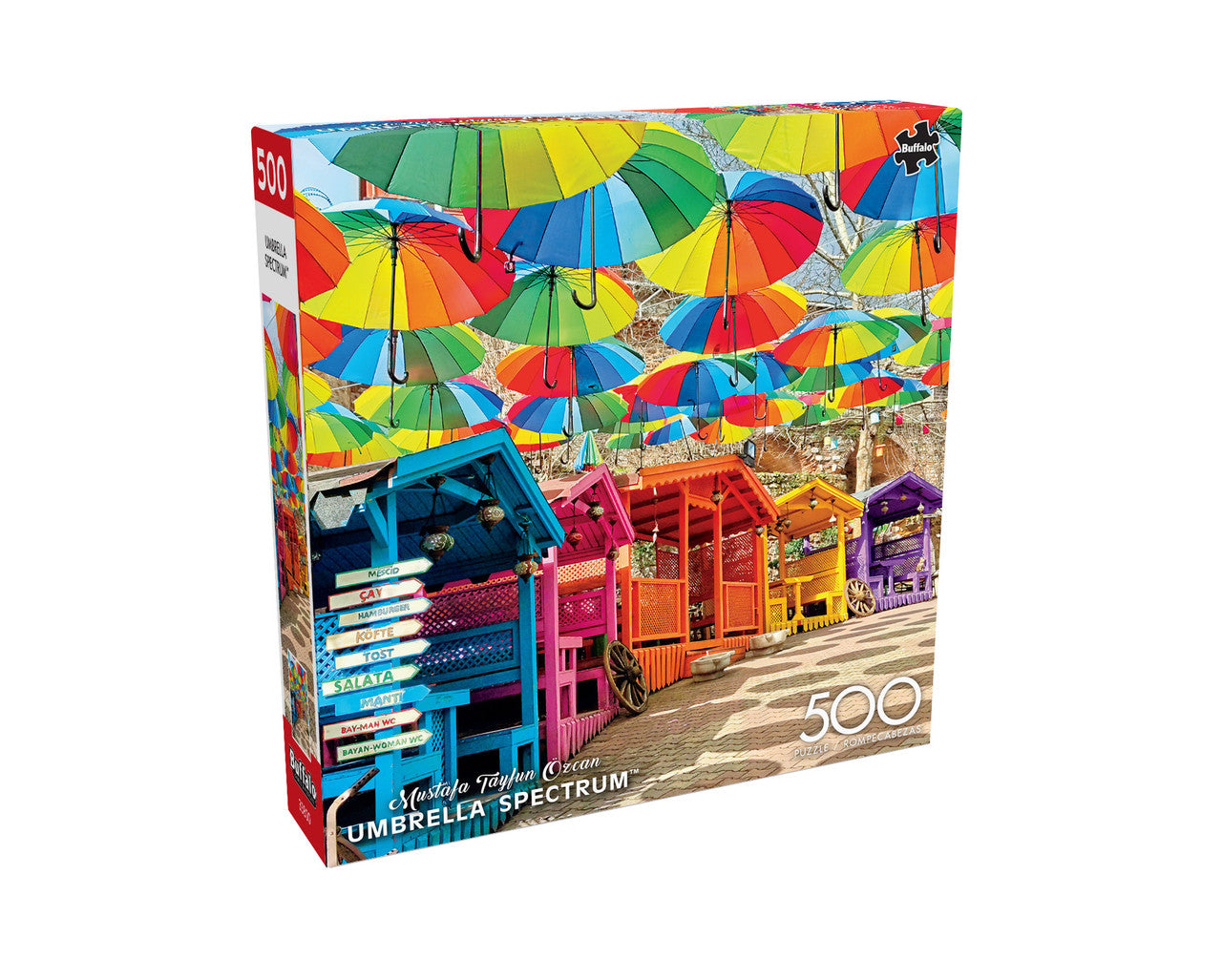 Mustafa Tayfun Ozcan: Umbrella Spectrum 500 Piece Puzzle