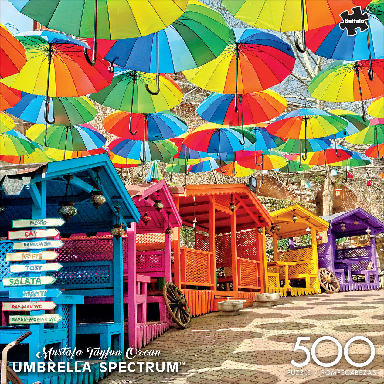 Mustafa Tayfun Ozcan: Umbrella Spectrum 500 Piece Puzzle