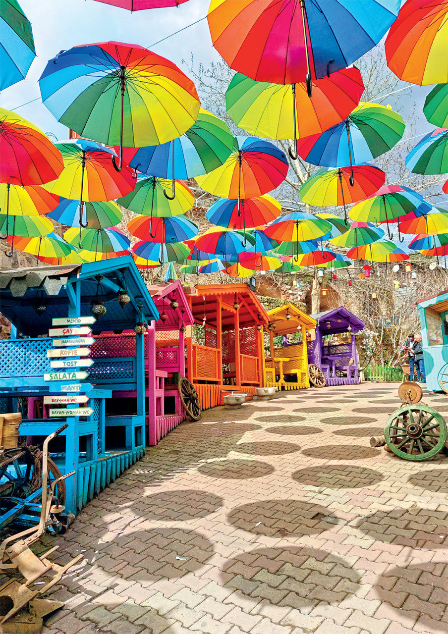 Mustafa Tayfun Ozcan: Umbrella Spectrum 500 Piece Puzzle