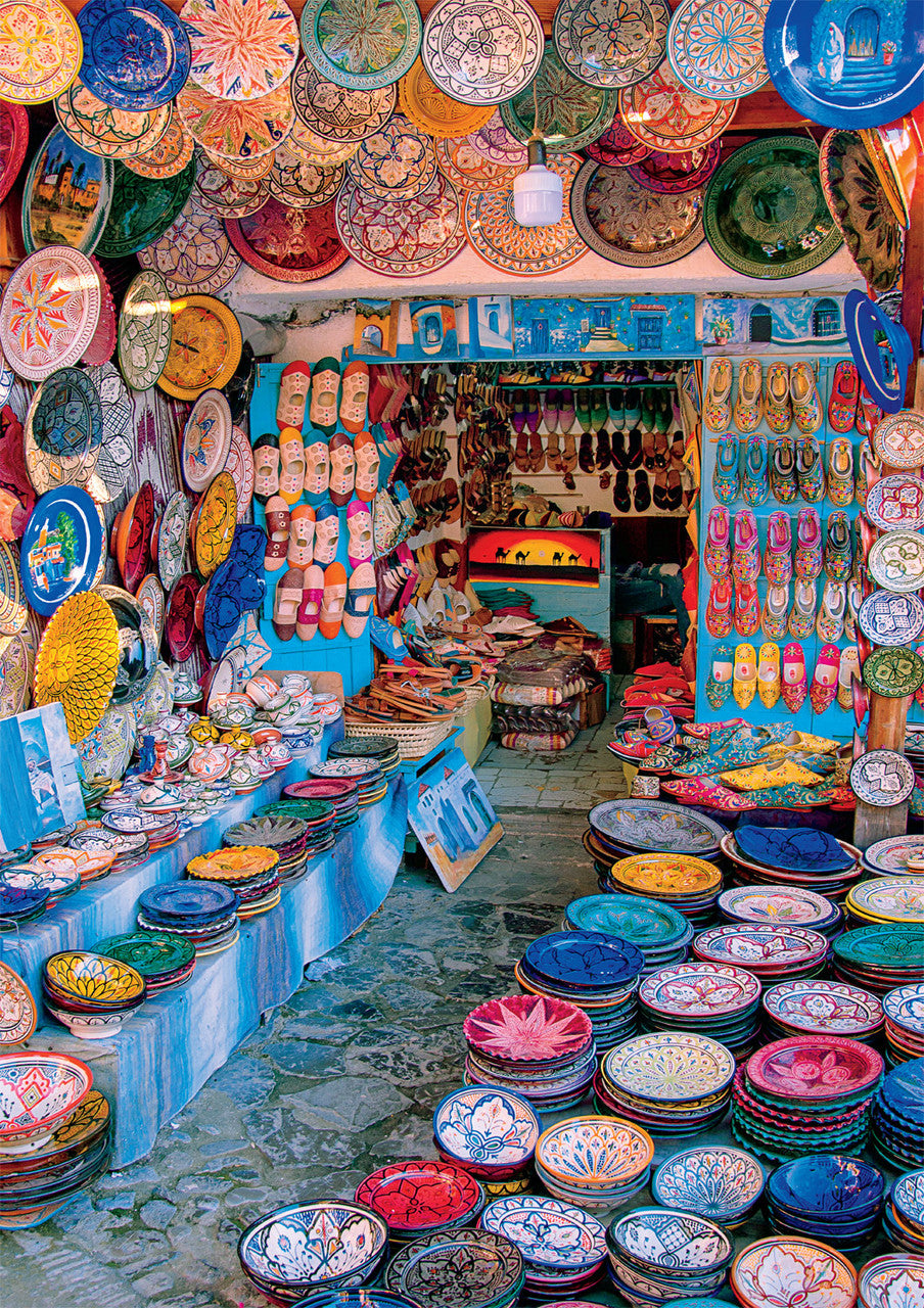 Miguel Angel: Chefchaouen Morocco 500 Piece Puzzle